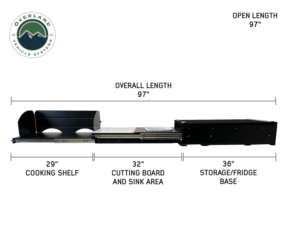 Overland Vehicle Systems Camp Cargo Box Kitchen