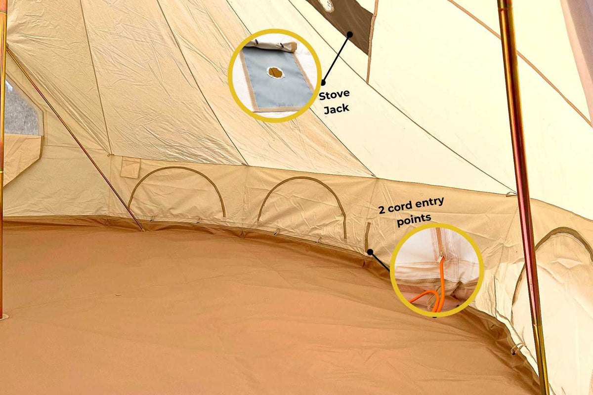 Life inTents 16' Zephyr™ Cabin Tent