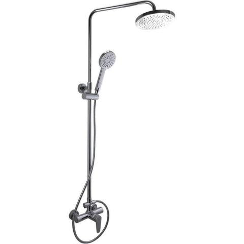 SaunaLife Rain Series R3 Outdoor Barrel Shower Kit