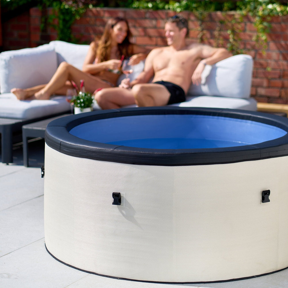 Wave Spas Tahoe Rigid Eco-Foam Round Hot Tub with Integrated Heater