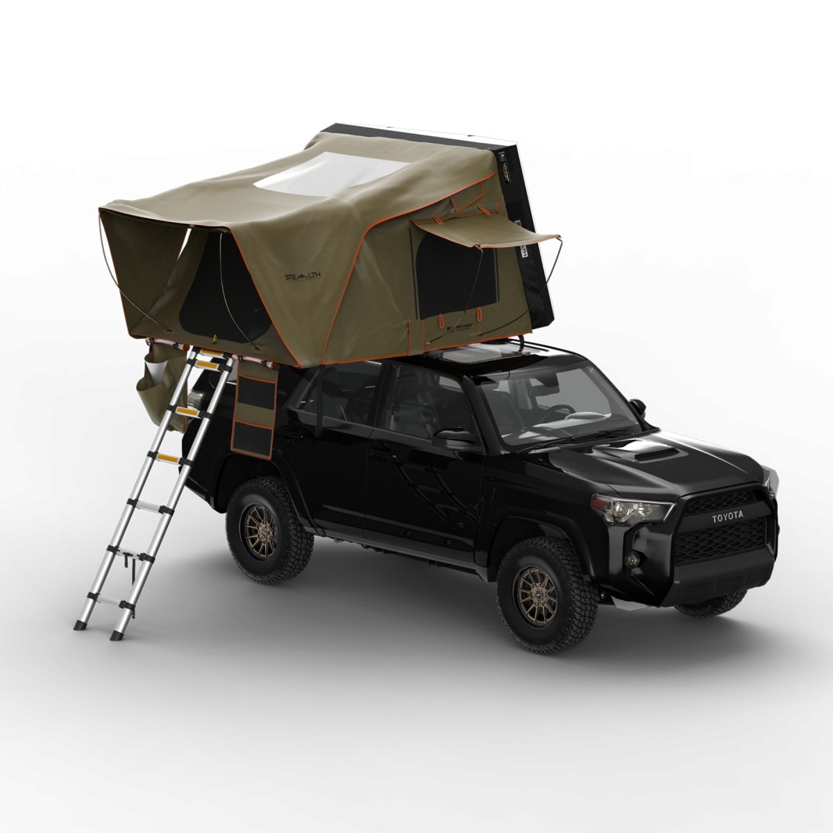 Tuff Stuff Overland 3-Person Stealth Hardshell Roof Top Tent
