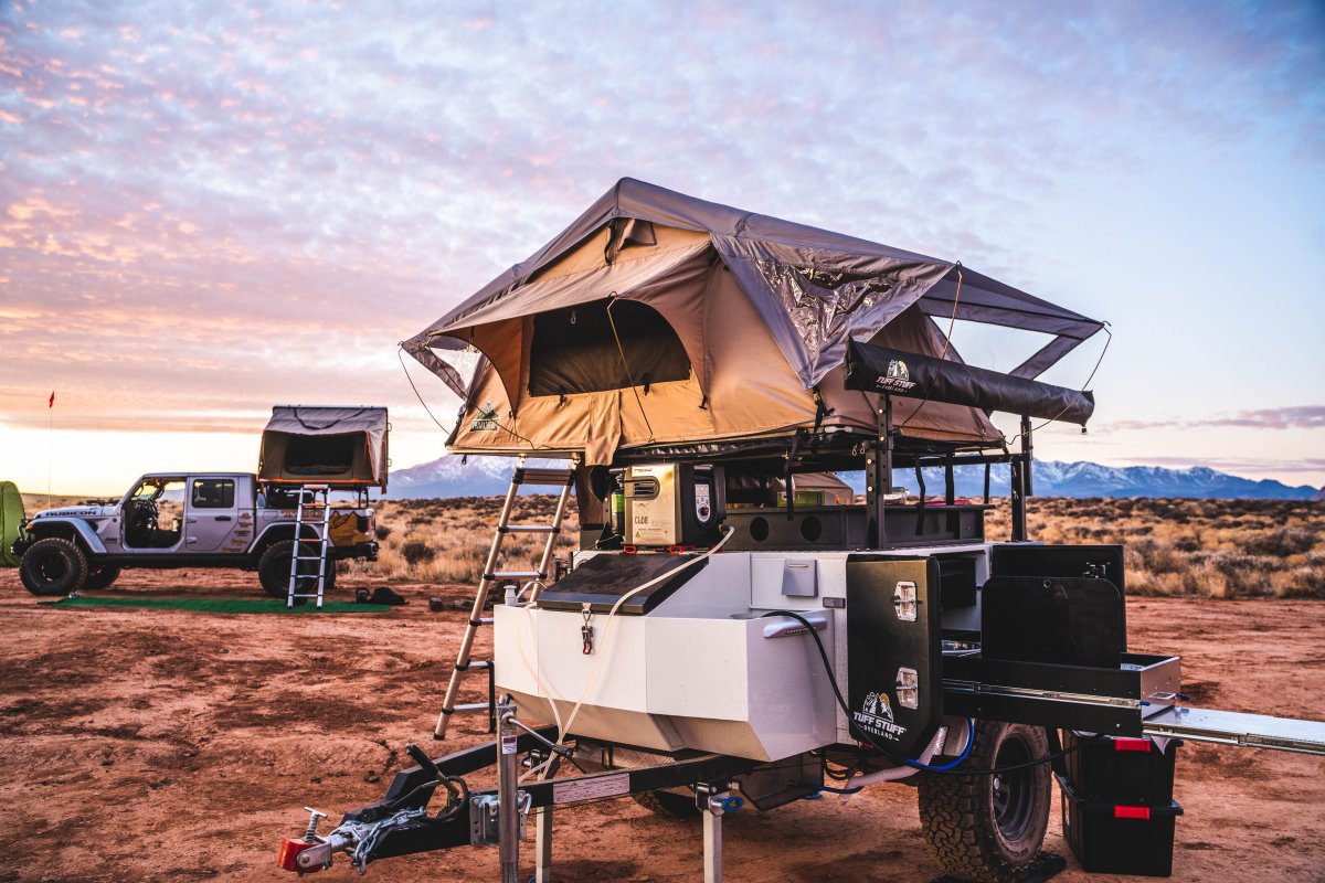 Tuff Stuff Overland 2-Person Trailhead Roof Top Tent