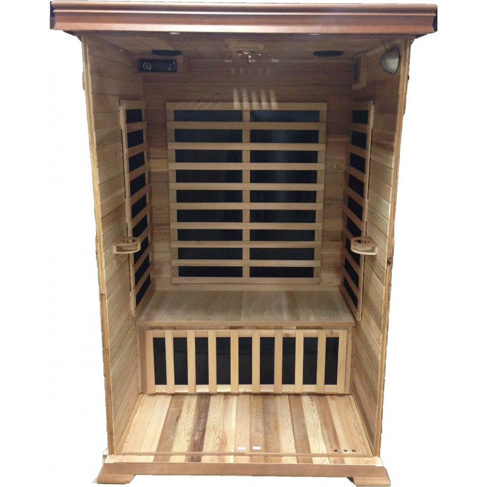 SunRay Saunas Evansport 2-Person FAR Infrared Sauna