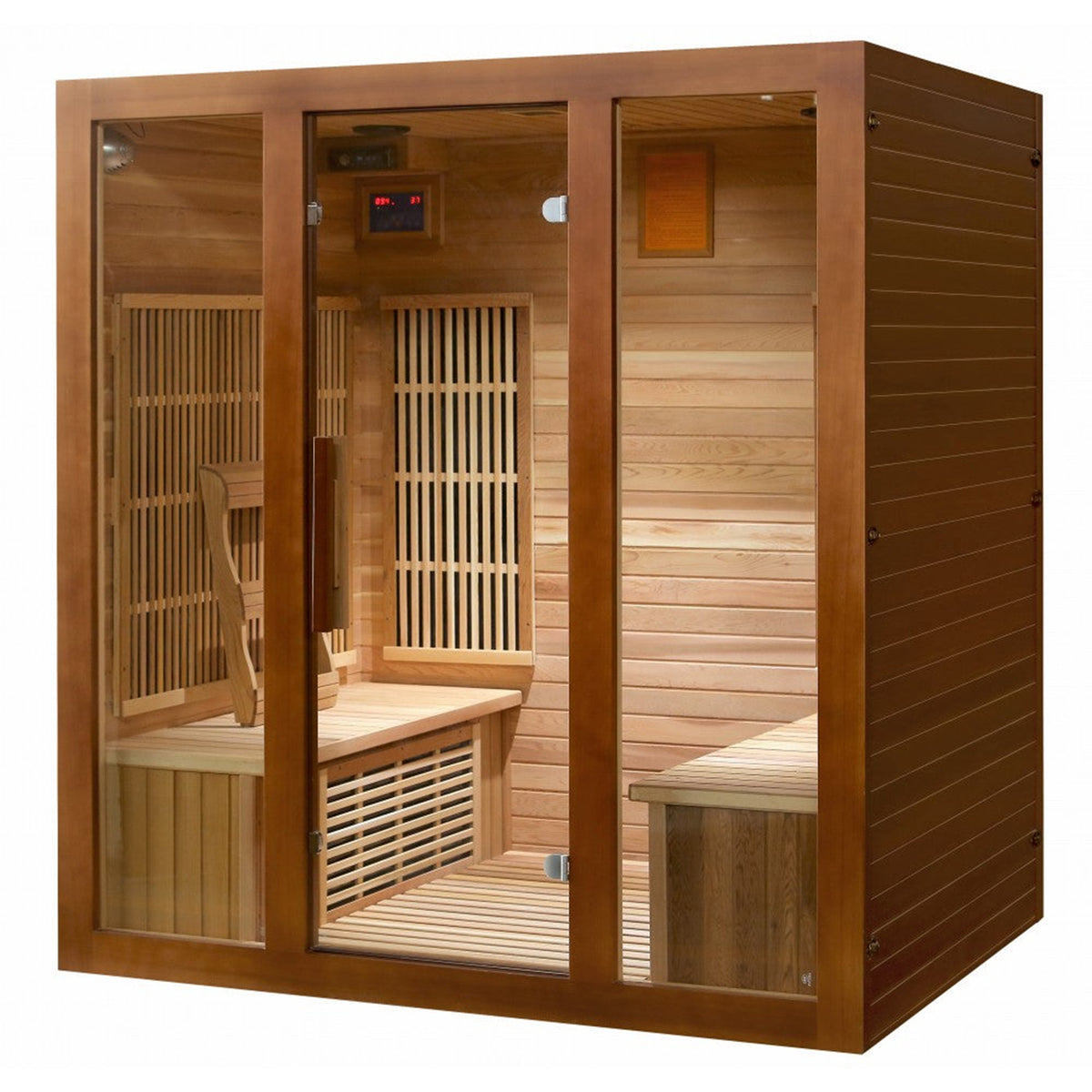 SunRay Saunas Roslyn 4-Person Infrared Sauna