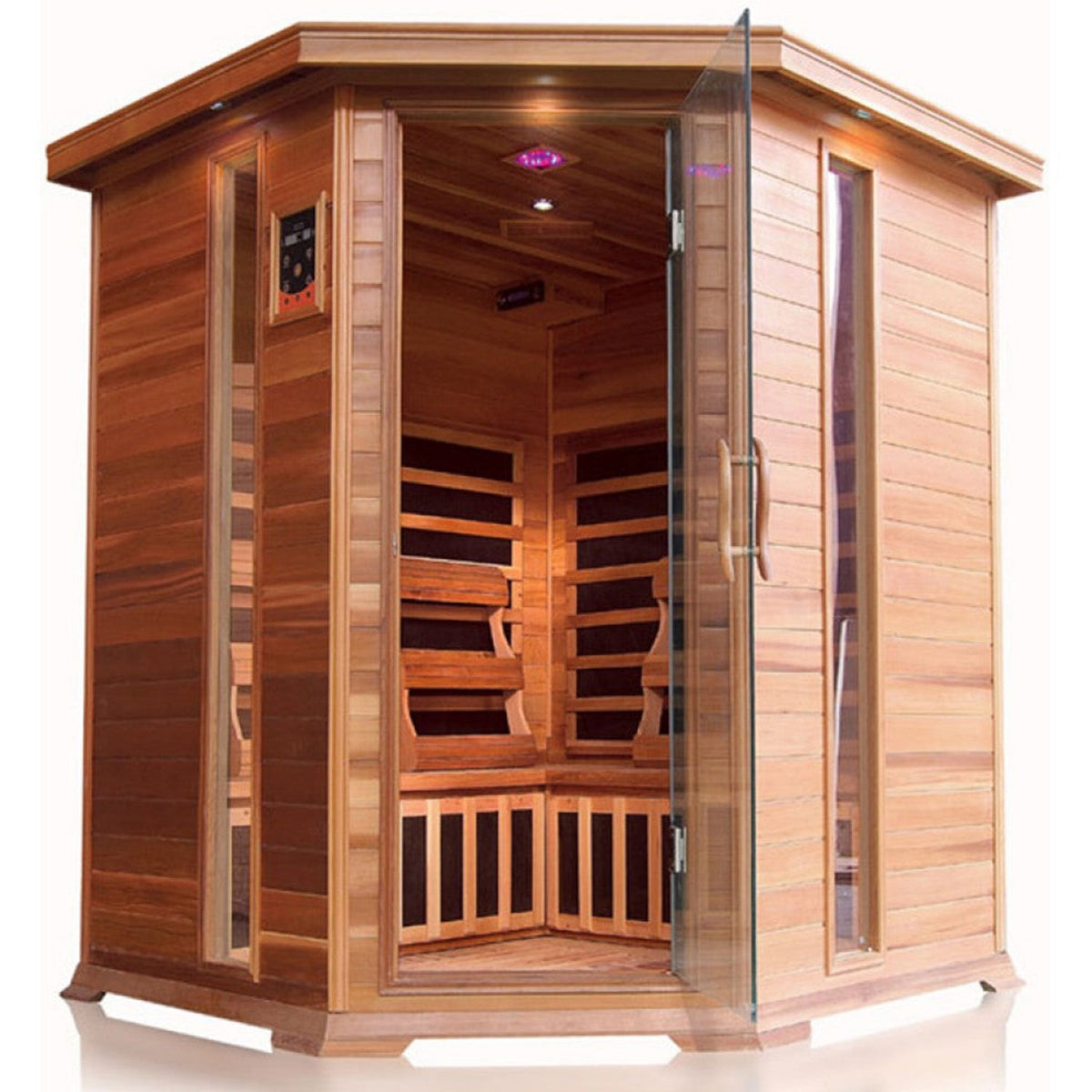 SunRay Saunas Bristol Bay 4-Person Infrared Sauna