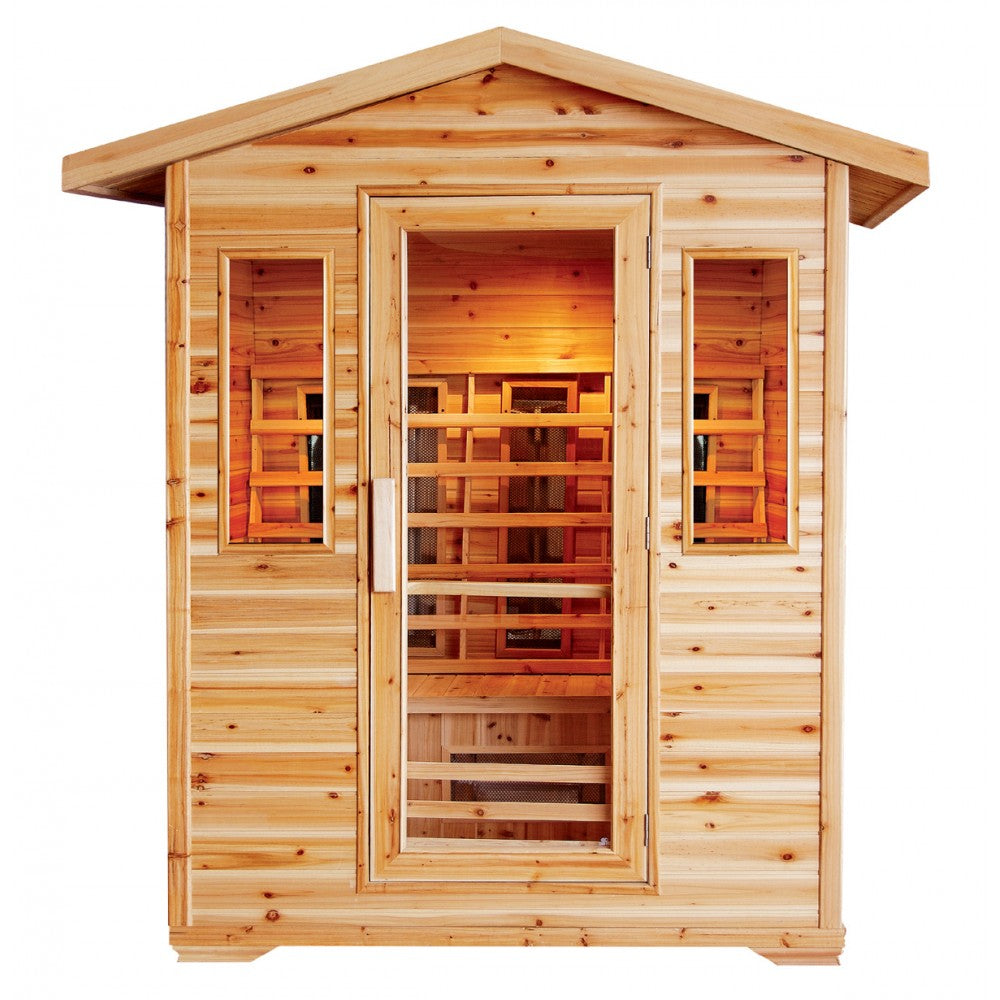 SunRay Saunas Cayenne 4-Person Infrared Sauna