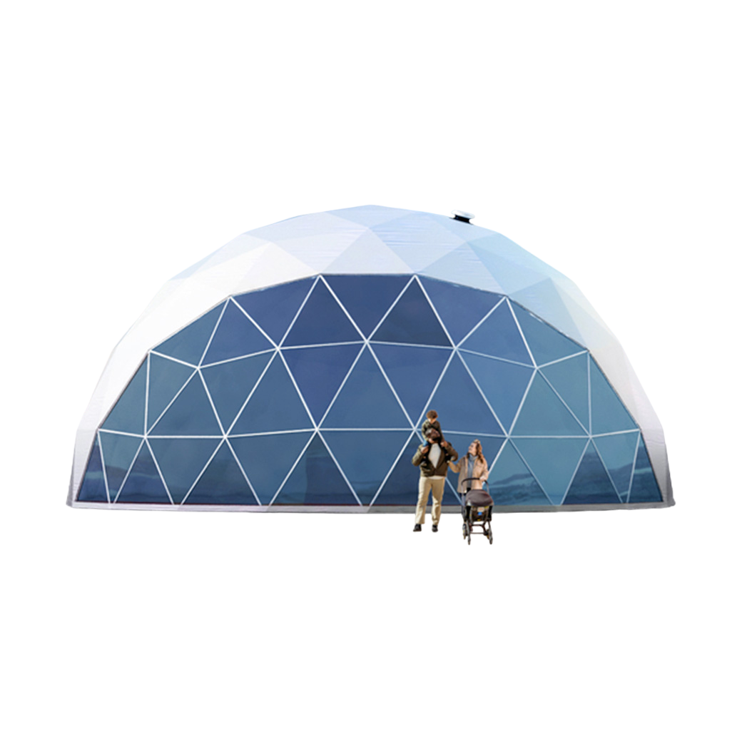 Luna Glamping 39&#39; Stargazer Geodesic Glamping Dome
