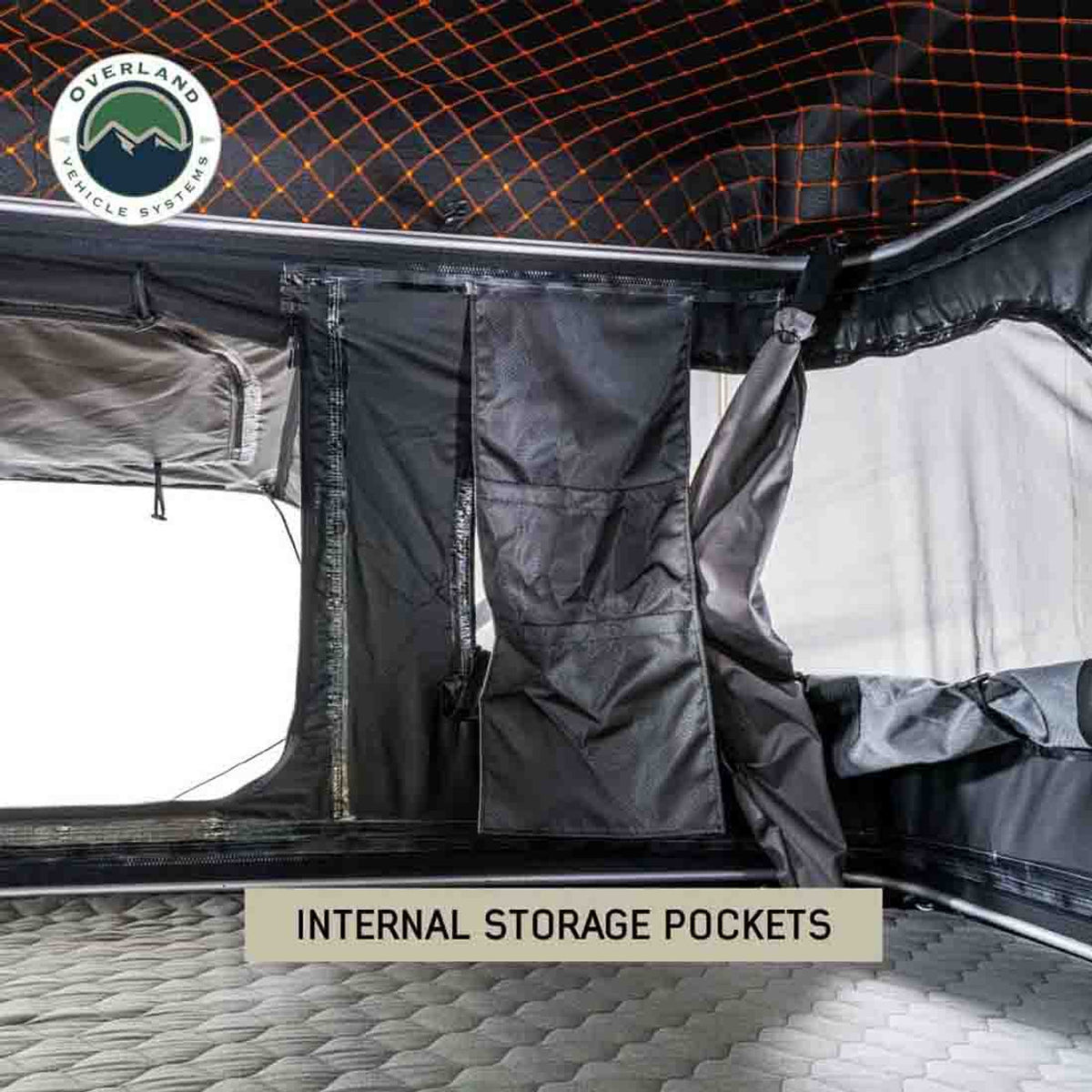 Overland Vehicle Systems HD Bundu Hard Shell Pop-Up Roof Top Tent