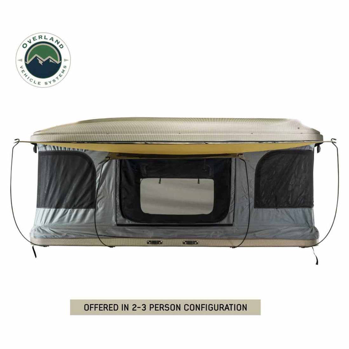 Overland Vehicle Systems HD Bundu Hard Shell Pop-Up Roof Top Tent