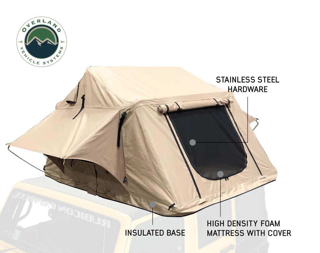 Overland Vehicle Systems TMBK 3-Person Roof Top Tent