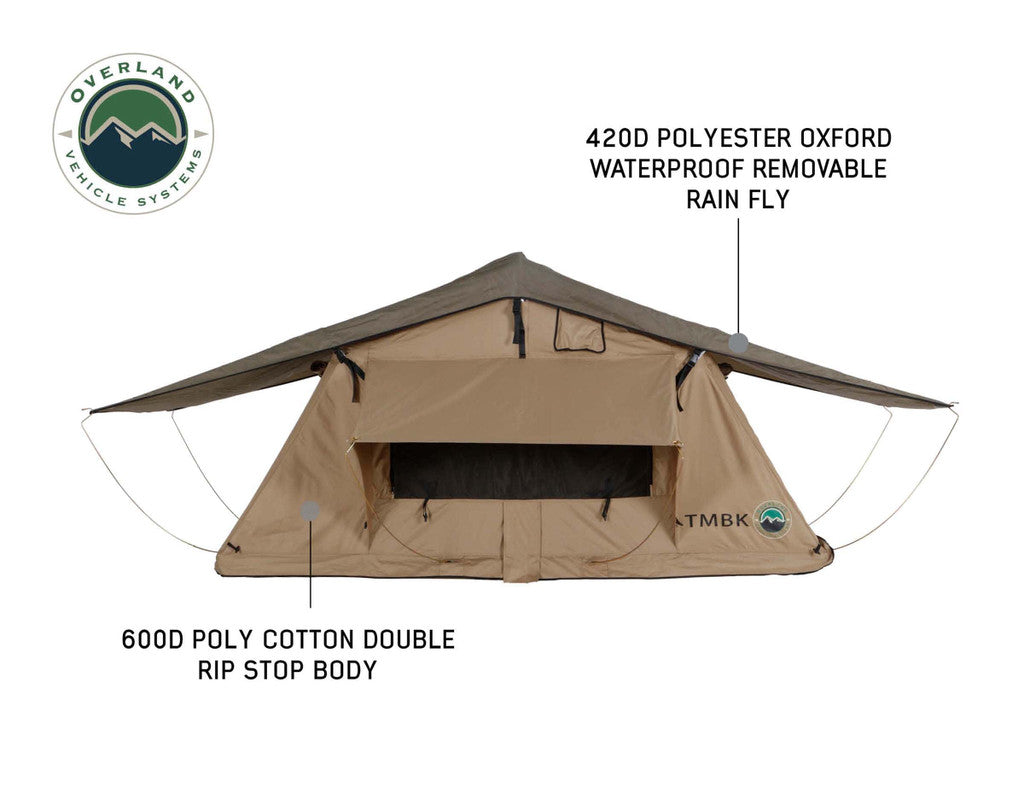 Overland Vehicle Systems TMBK 3-Person Roof Top Tent