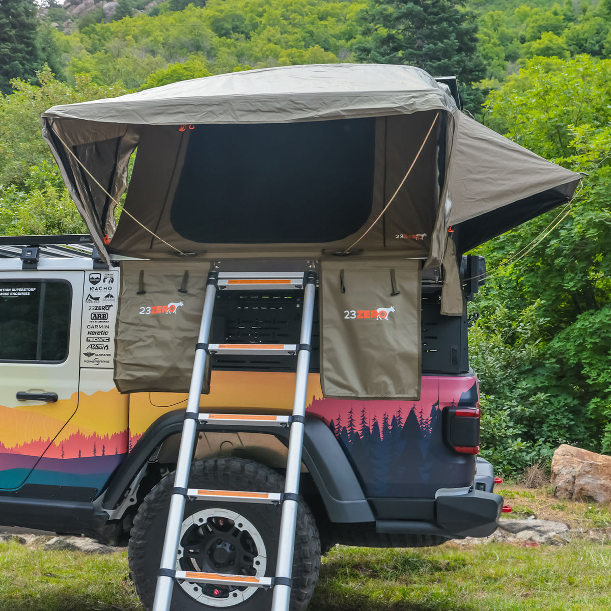 23ZERO Armadillo A2 2-Person Roof Top Tent
