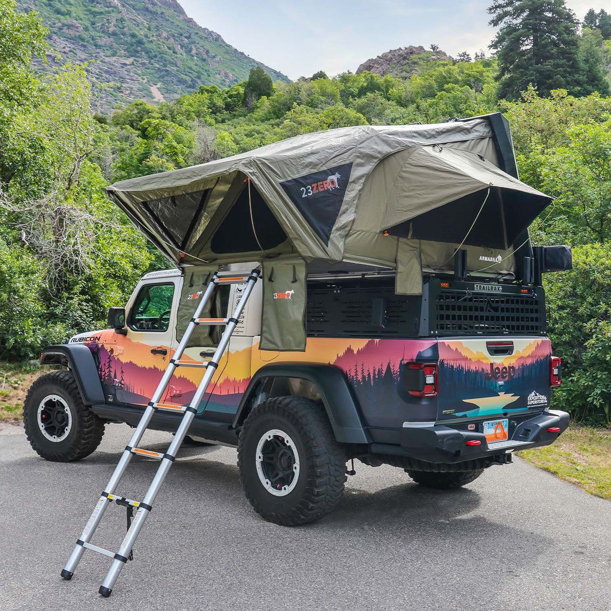 23ZERO Armadillo A2 2-Person Roof Top Tent