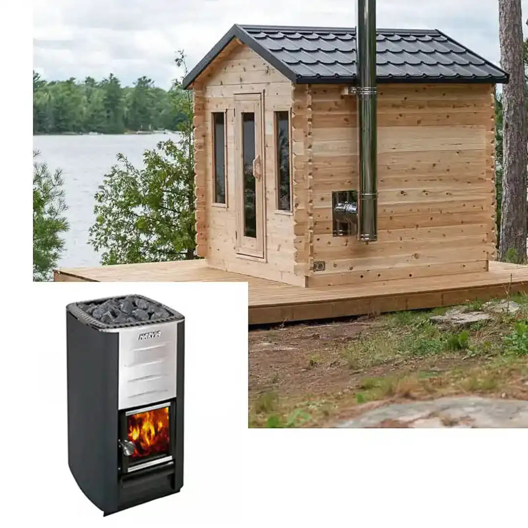 Dundalk LeisureCraft Georgian 6-Person Outdoor Sauna