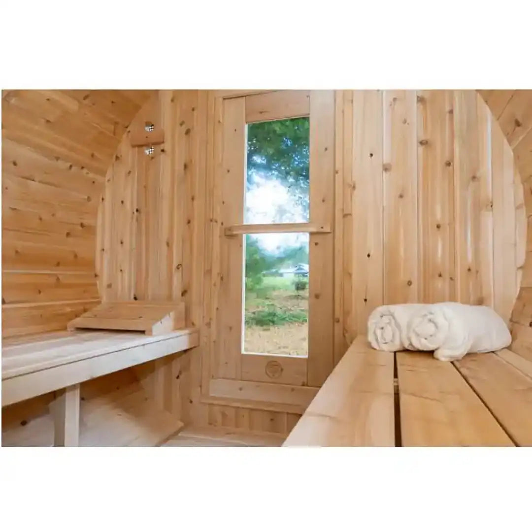 Dundalk LeisureCraft Serenity 4-Person Outdoor Sauna