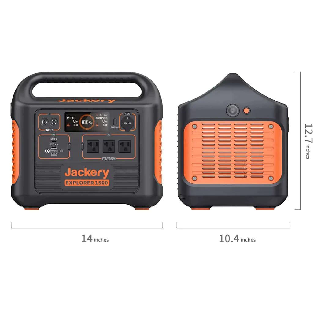 Jackery Explorer 1500 Pro Portable Generator Kit with 200W Panels