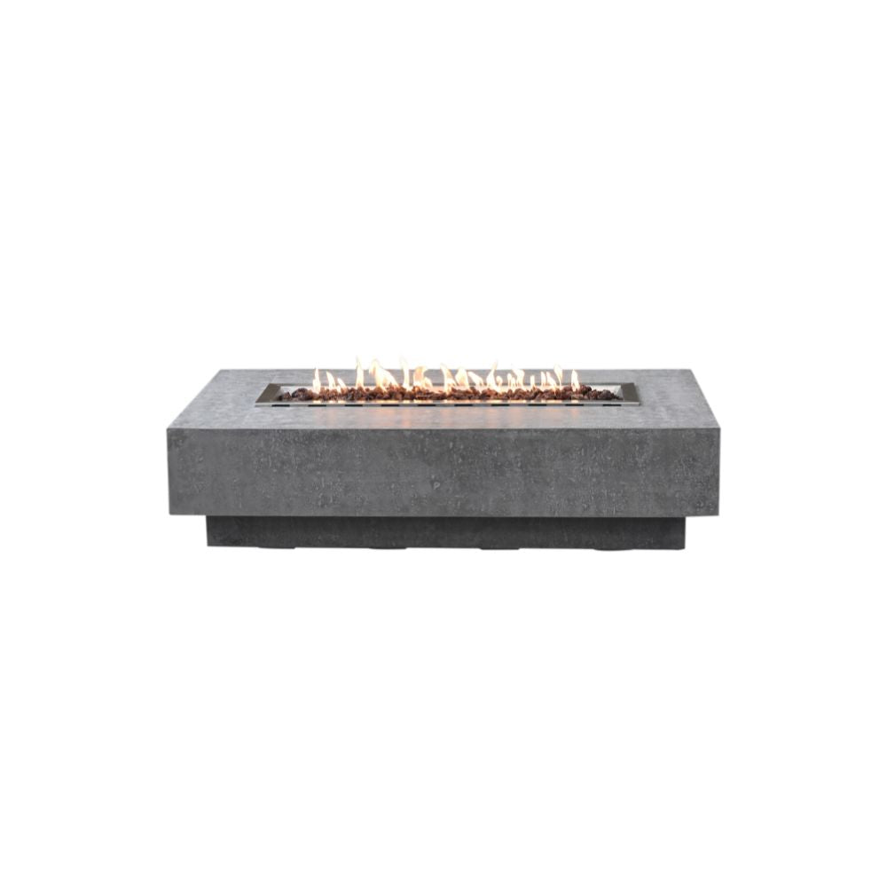 Elementi Hampton Light Gray Fire Table