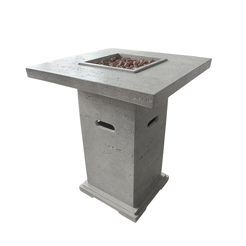 Elementi Montreal Light Gray Fire Table