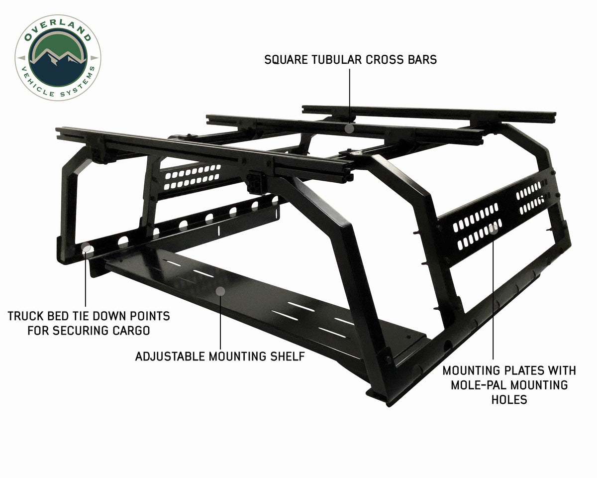 Overland Vehicle Systems Discovery Rack Short Bed Application