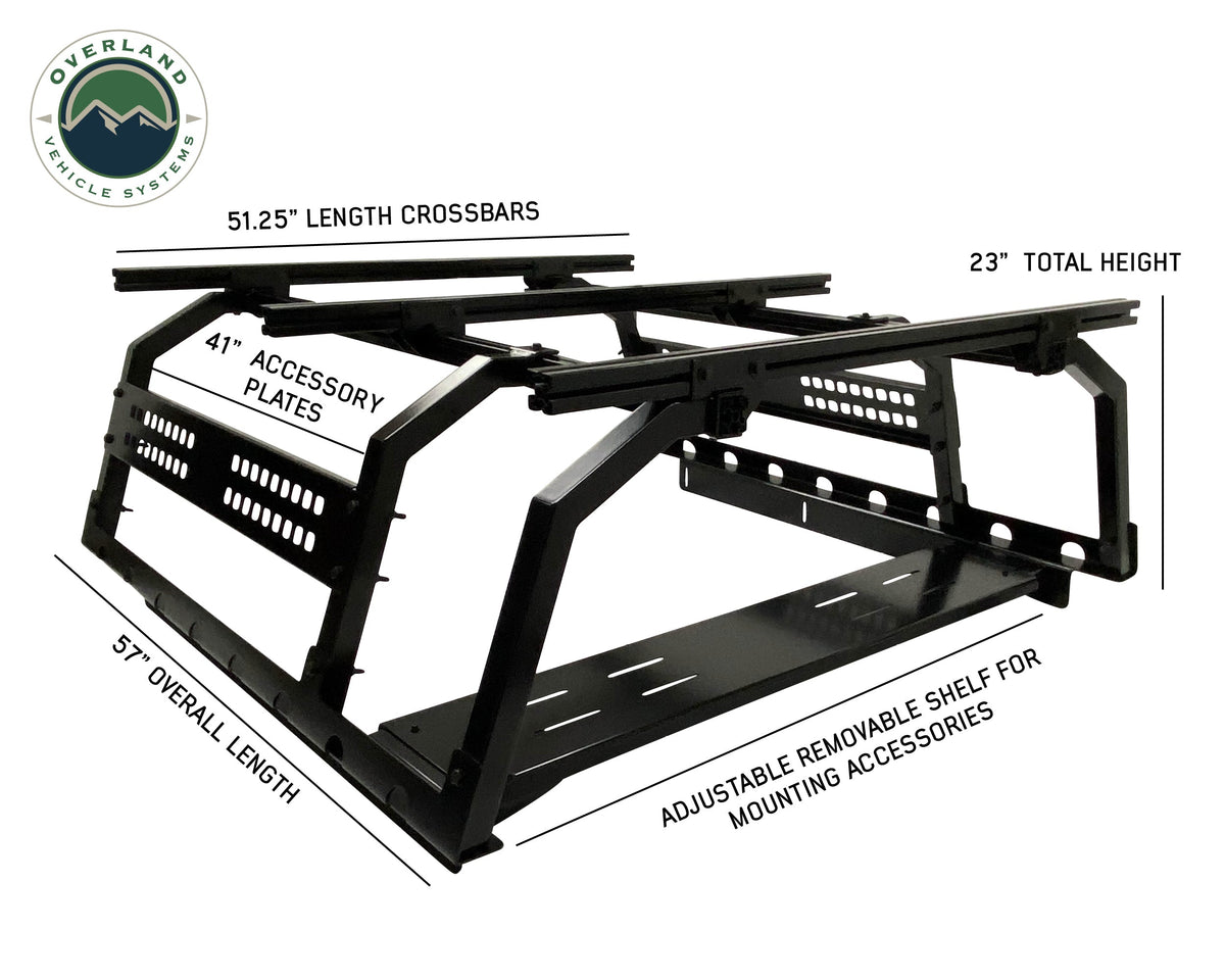 Overland Vehicle Systems Discovery Rack Short Bed Application