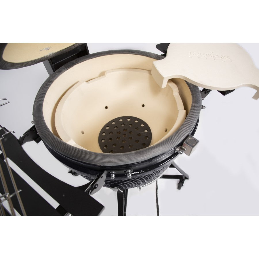 Louisiana Grills 24&quot; Ceramic Kamado Charcoal Grill