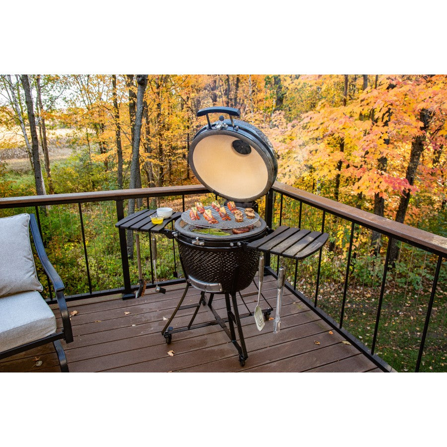 Louisiana Grills 24&quot; Ceramic Kamado Charcoal Grill