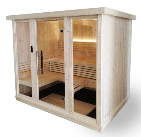 SaunaLife Xperience Series X7 6-Person Indoor Sauna DIY Kit w/LED Light