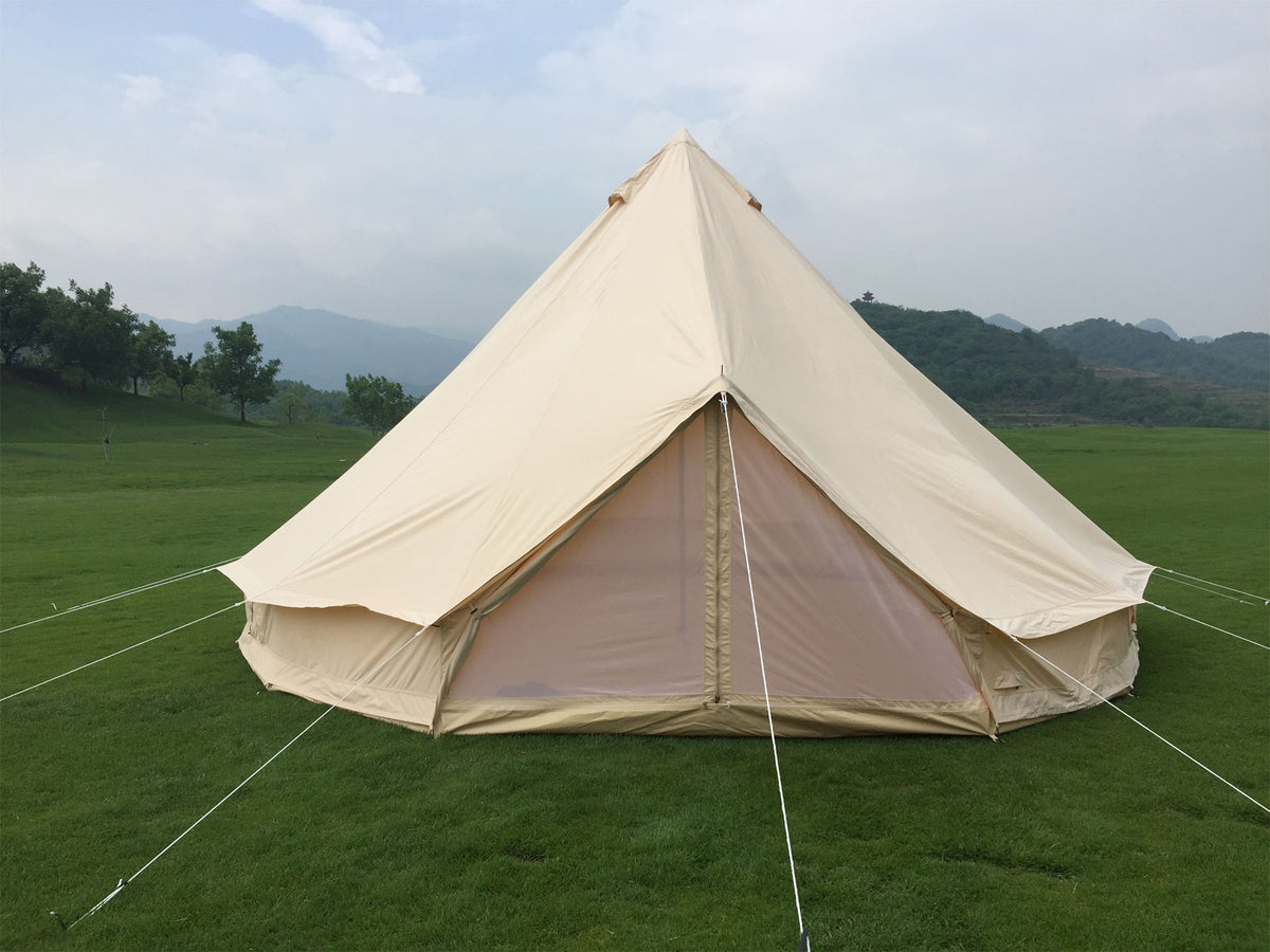 Luna Glamping 16&#39; Canvas Bell Tent