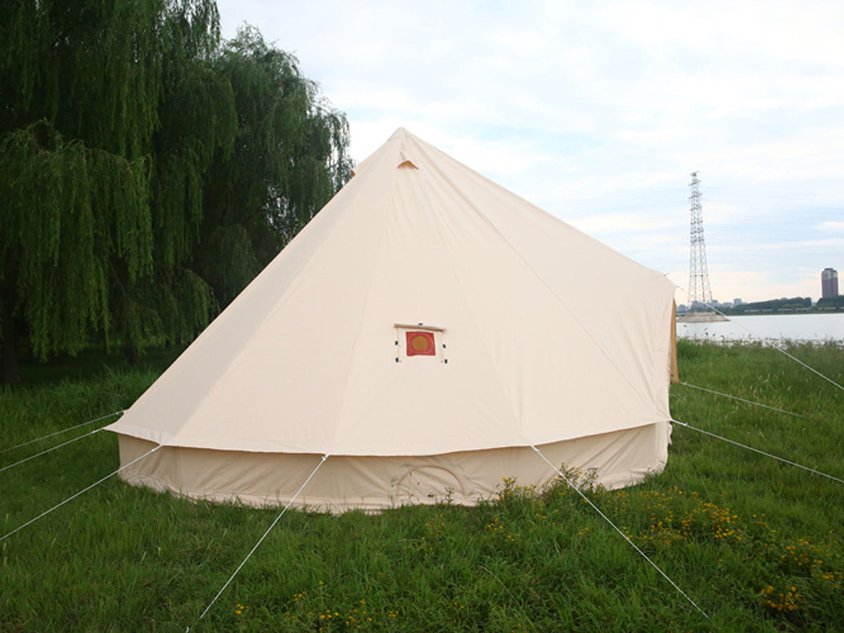 Luna Glamping 16&#39; Canvas Bell Tent