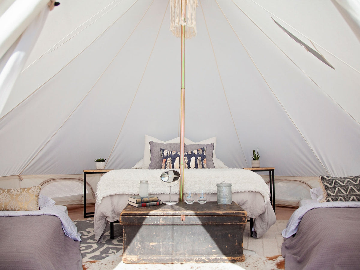 Luna Glamping 19&#39; Canvas Bell Tent