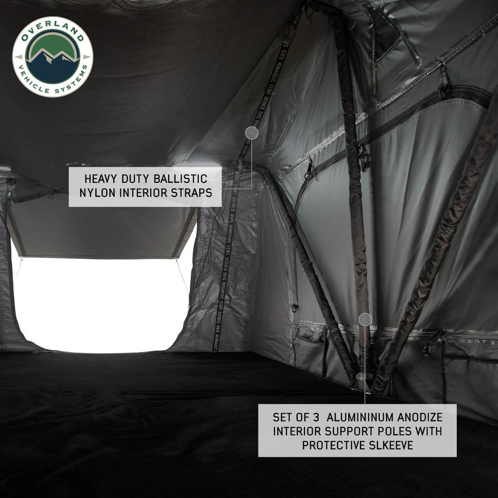 Overland Vehicle Systems Nomadic Extended Roof Top Tent