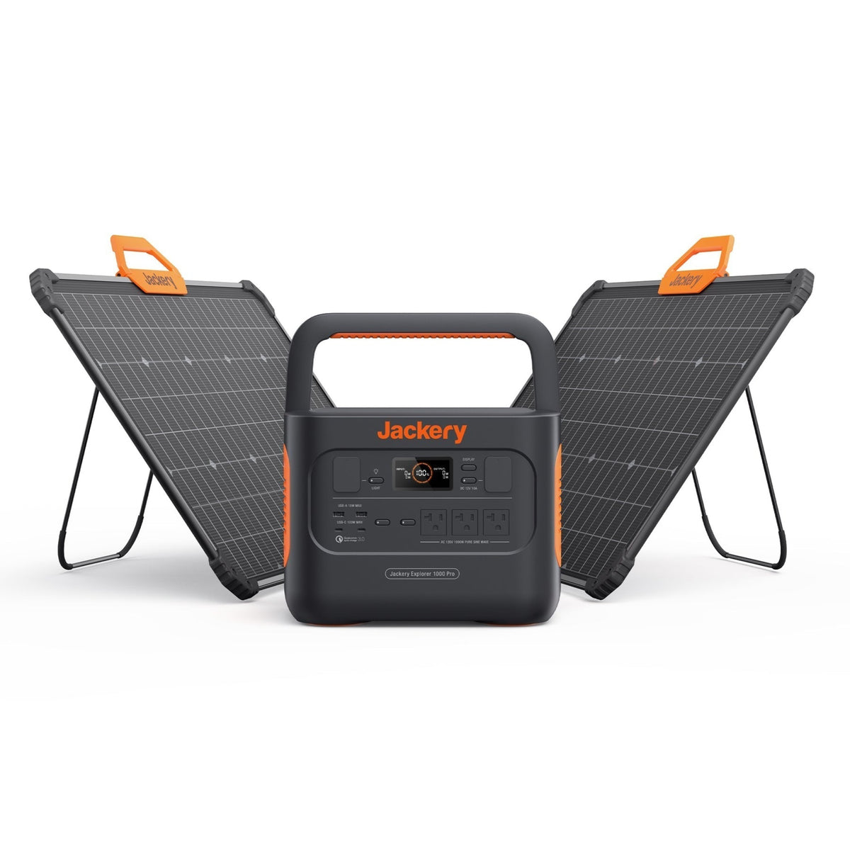 Jackery Explorer 1000 Pro Portable Generator Kit with SolarSaga Panels