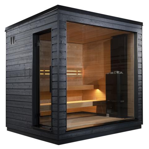 SaunaLife G6 5-Person Outdoor Home Sauna