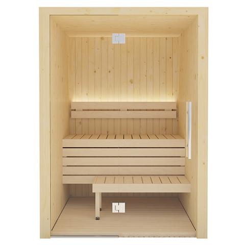 SaunaLife Xperience Series X2 2-Person Indoor Sauna DIY Kit w/LED Light
