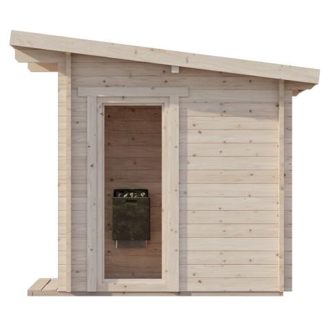 SaunaLife G4 6-Person Outdoor Home Sauna Kit