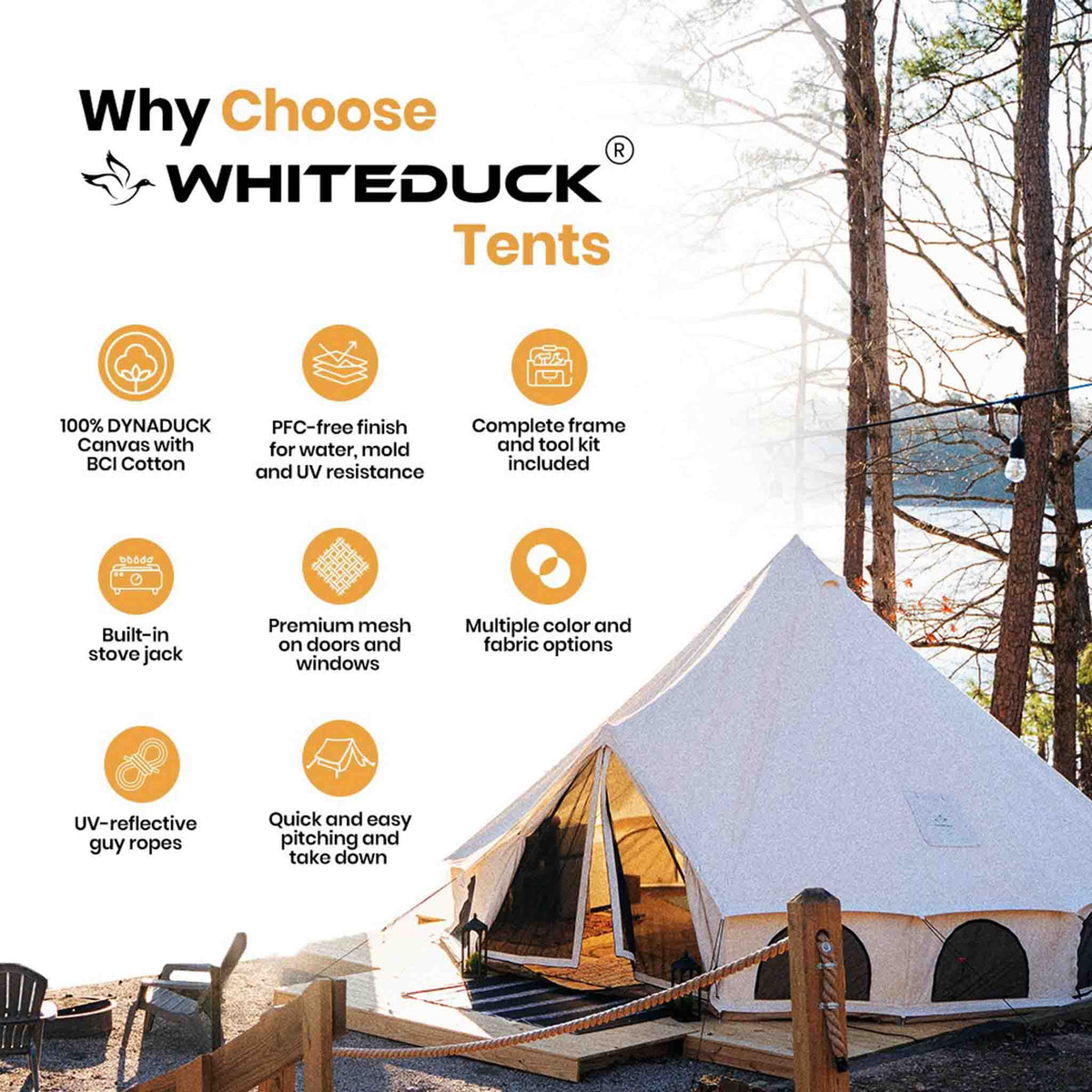 White Duck Outdoors Avalon Bell Tent