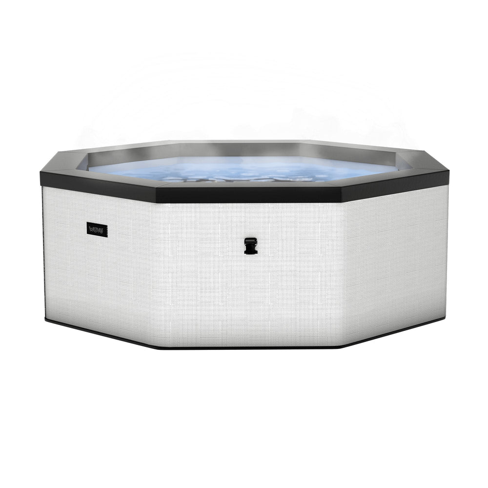 Wave Spas Como Rigid Eco-Foam Octagon Hot Tub with Integrated Heater