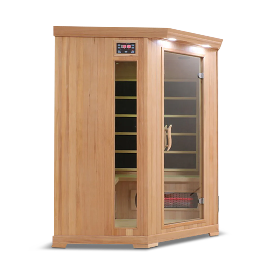 HealthSmart 4-Person Full Spectrum Corner Infrared Sauna