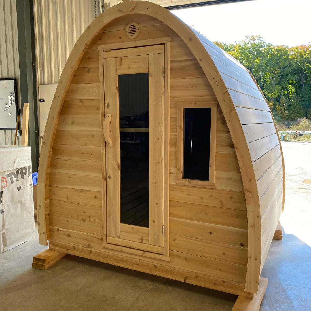 True North Large Pod Outdoor Sauna