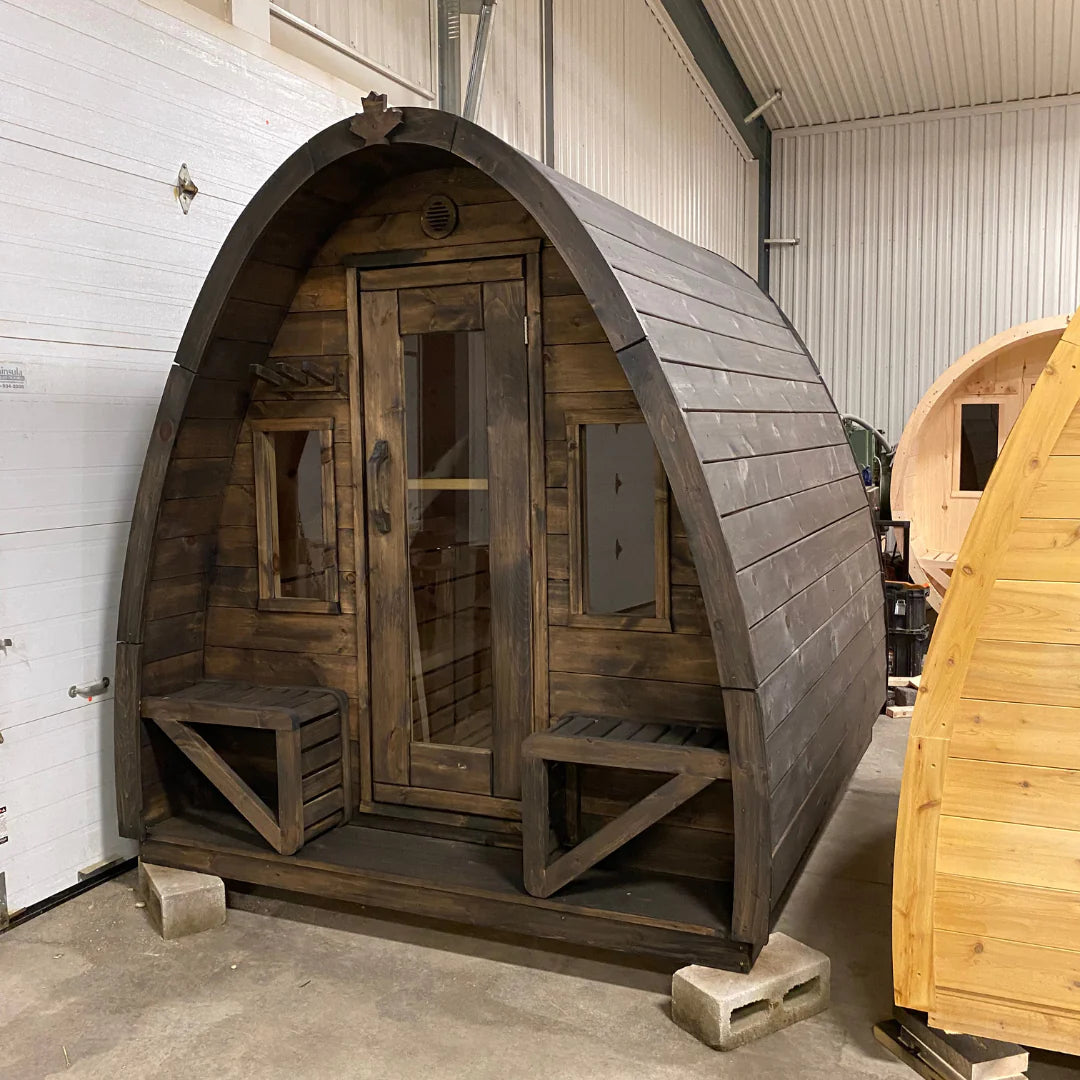 True North Large Pod Outdoor Sauna