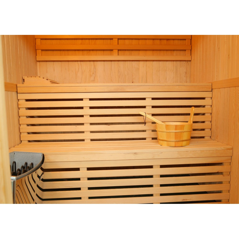 SunRay Saunas Tiburon 4-Person Traditional Indoor Sauna