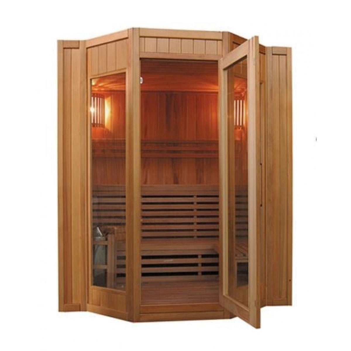 SunRay Saunas Tiburon 4-Person Traditional Indoor Sauna