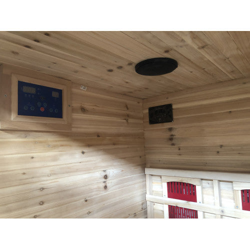SunRay Saunas Grandby Outdoor 3-Person Infrared Sauna