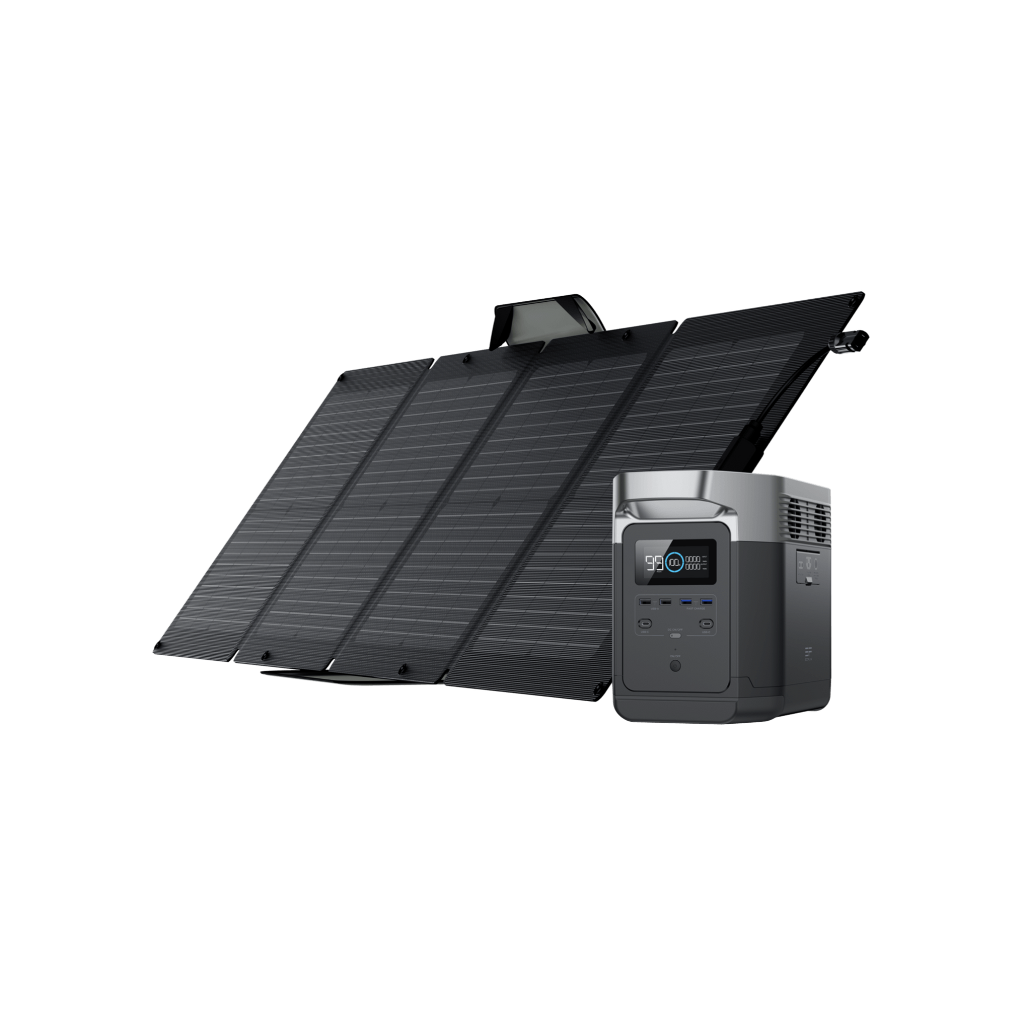 Ecoflow US Bundle DELTA (1300) / 1*110W EcoFlow DELTA + 110W Portable Solar Panel