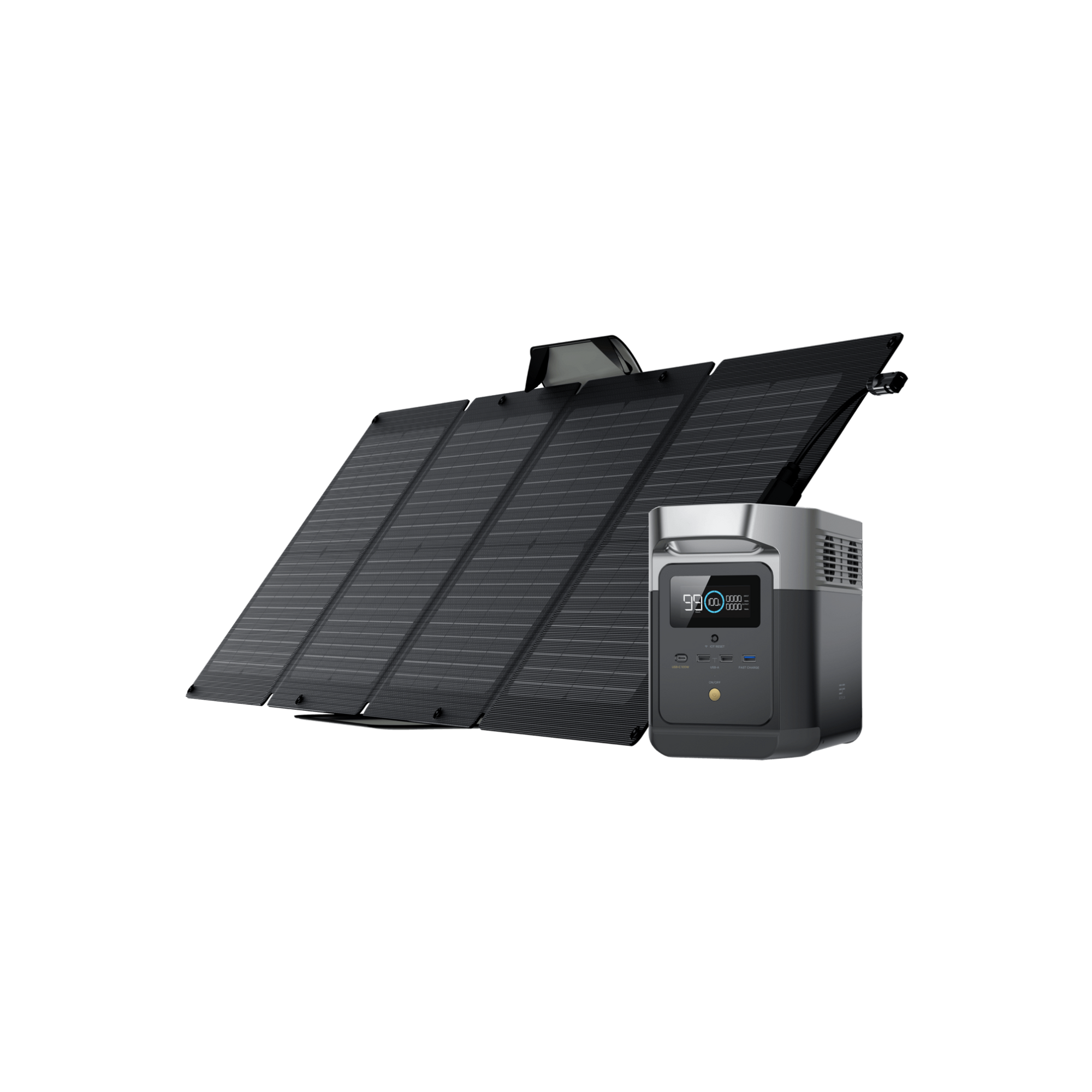 EcoFlow US Bundle 1*110W + DELTA mini EcoFlow DELTA mini + 110W Portable Solar Panel