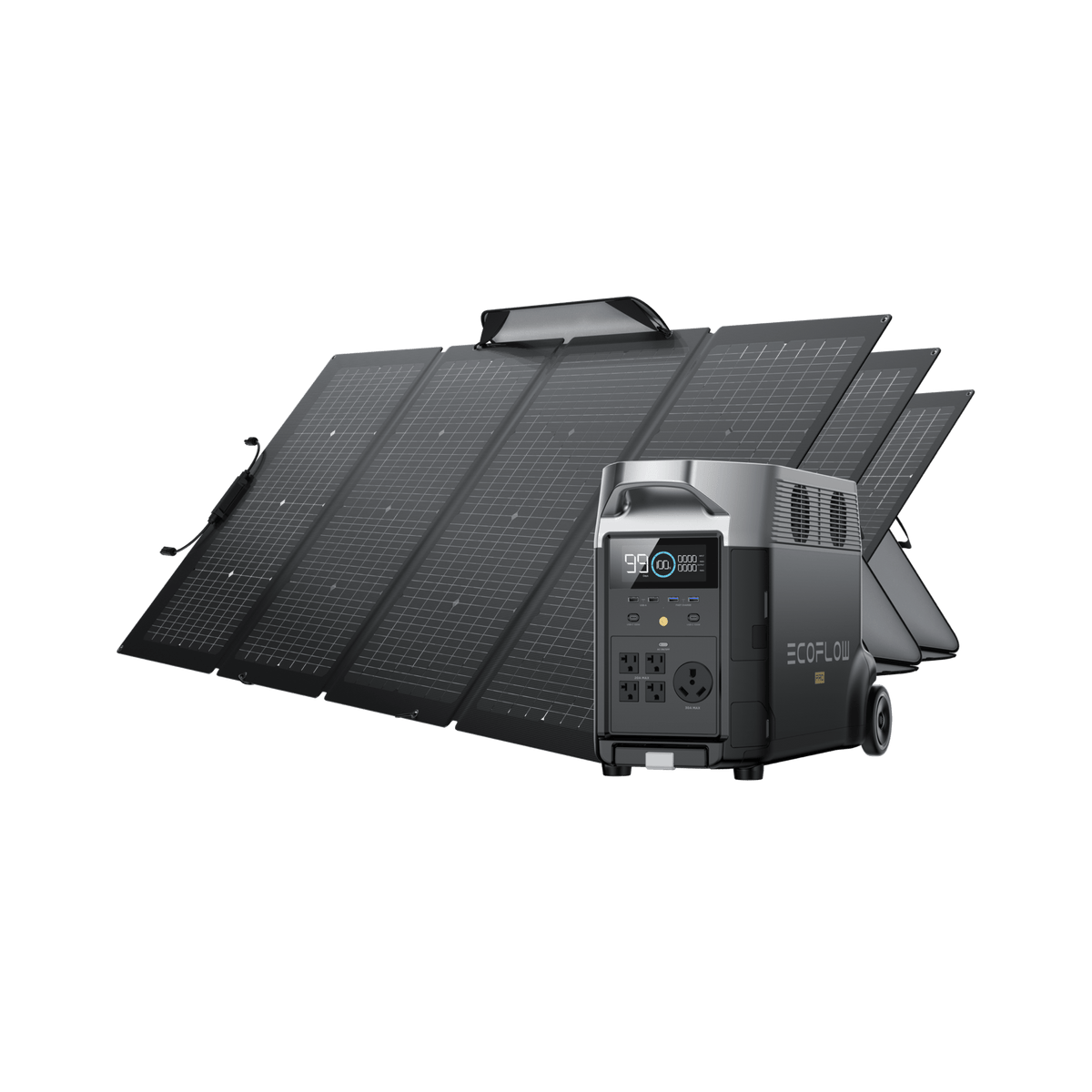 EcoFlow US Bundle 3*220W + DELTA Pro EcoFlow DELTA Pro + 220W Portable Solar Panel