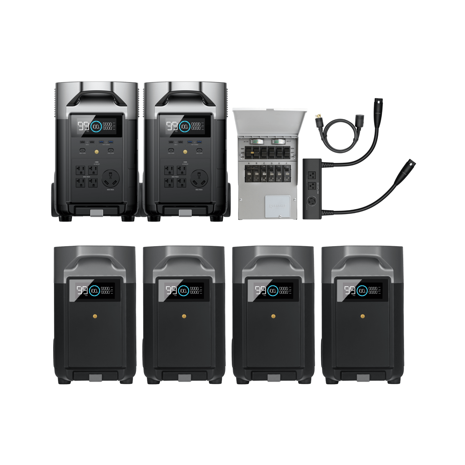 EcoFlow DELTA 2 Max Smart Extra Battery – Portable Power Plus