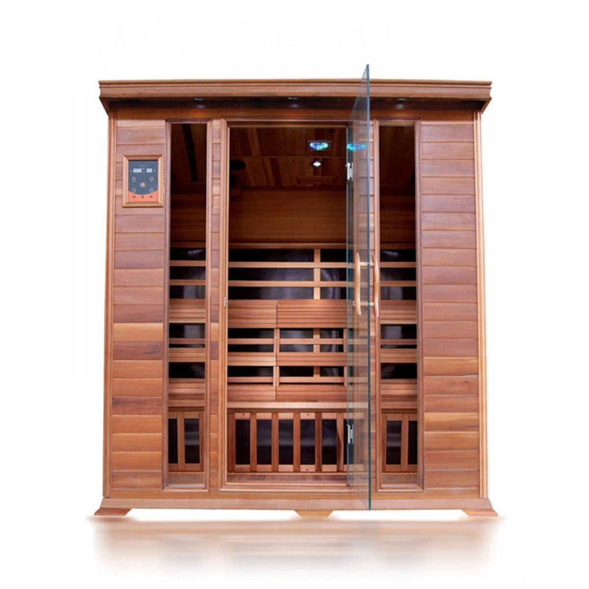 SunRay Sequoia 4-Person Cedar Infrared Sauna