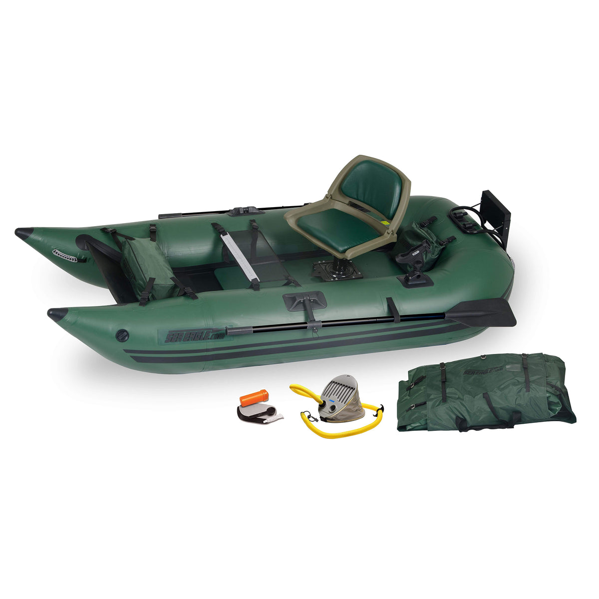 Sea Eagle 9&#39; 285 Pro Frameless Pontoon Inflatable Fishing Boat