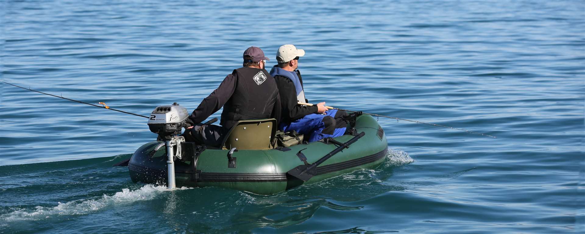 285 Frameless Inflatable 9' Pontoon Fishing Boat - 1 Person- Lightweight,  Portab